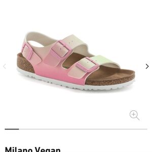 Brand new birko flor candy pink/faded lime